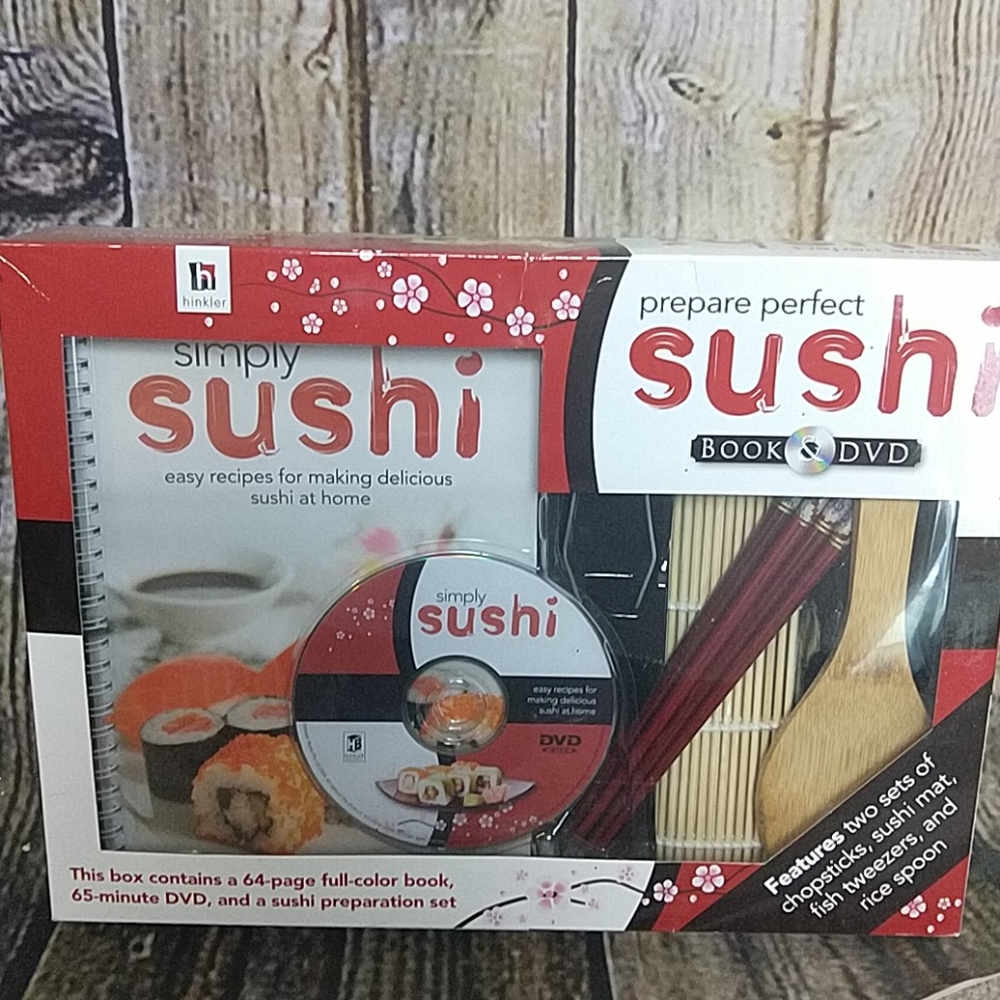 Simply Sushi Instruction Kit with Supplies